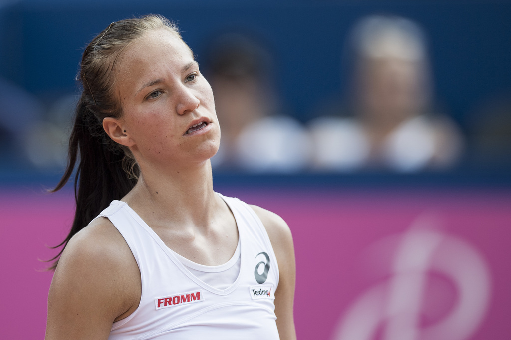 Viktorija Golubic n'est pas venue à bout de Magdalena Rybarikova (WTA 28) contre laquelle elle s'est inclinée 6-4 6-4.