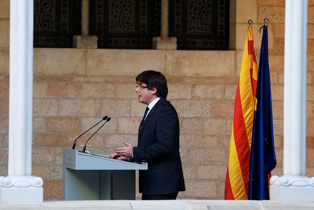 Le président de la Catalogne a essayé en vain d'éviter une mise sous tutelle. 