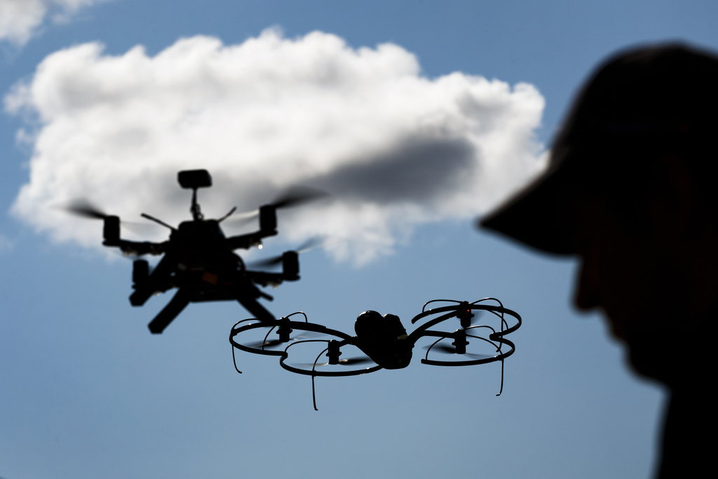 L'attrape-drone grison est une première mondiale, confirment des experts. 