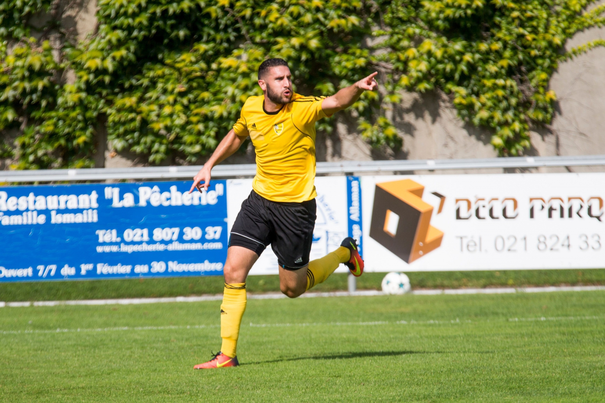 Karim Chentouf a inscrit le but nyonnais face à Servette