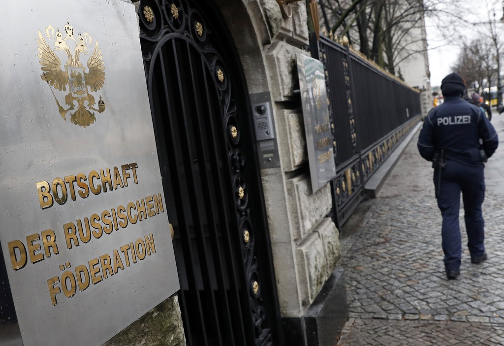 L'Allemagne est un des dix-huit pays de l'Union européenne à avoir annoncé depuis lundi des expulsions visant plus de trente diplomates russes.