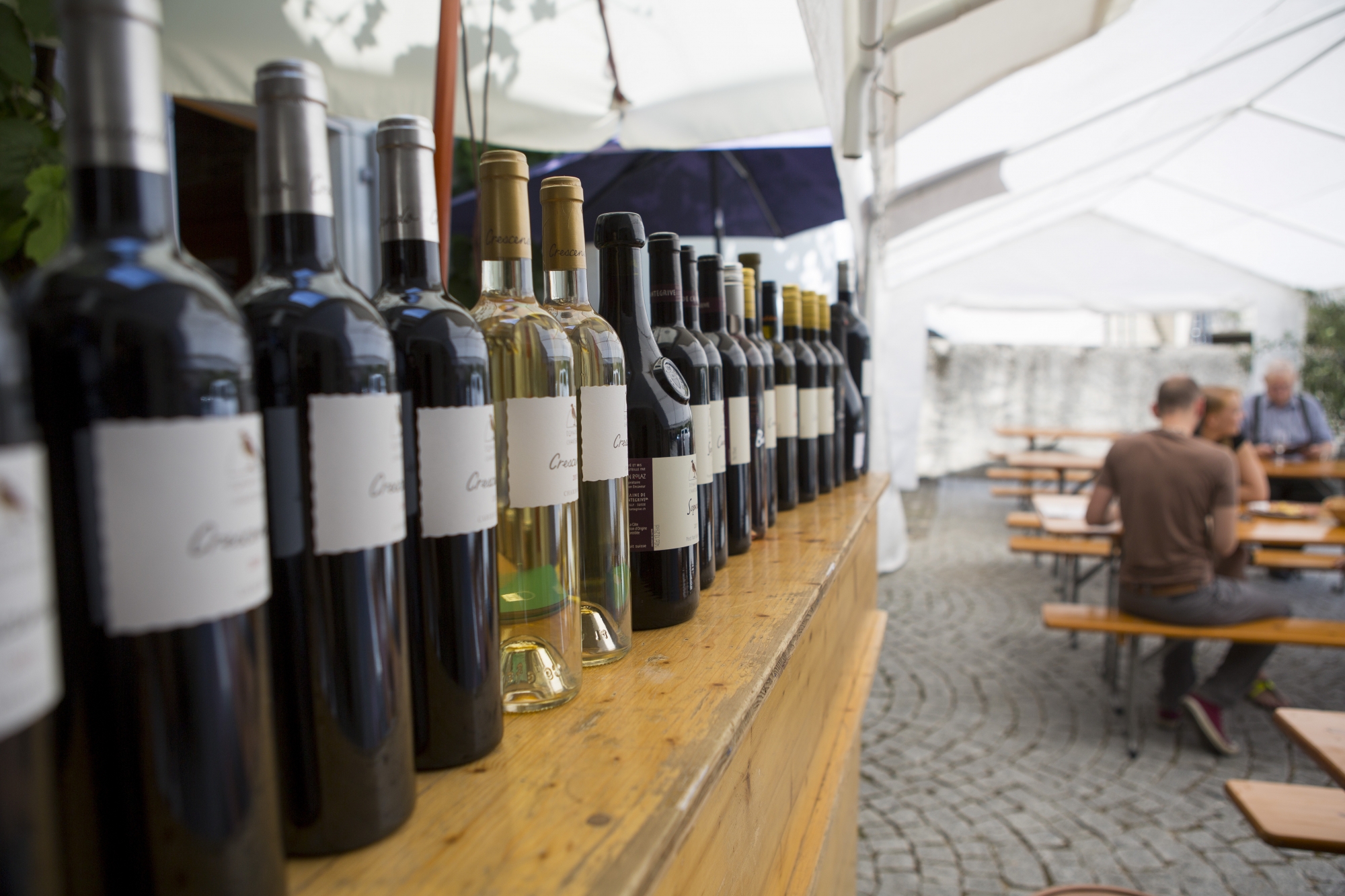 Les vignerons présenteront leurs vins, comme ici en 2017