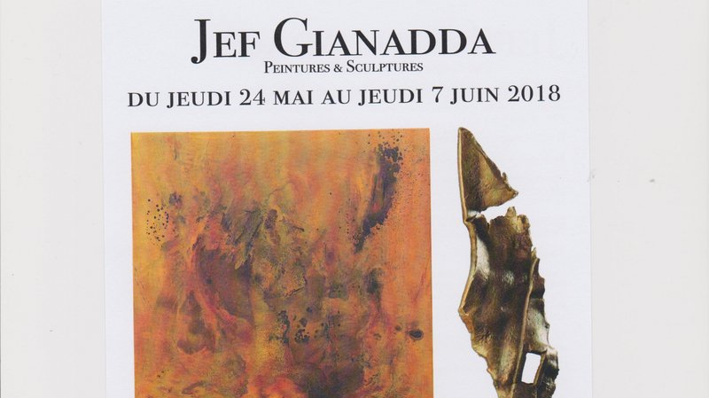 Jef Gianadda, peintures et sculptures