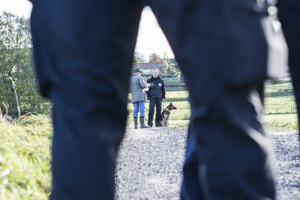 En collaboration avec l'Office fédéral de la police à Berne, les gendarmes vaudois ont procédé à un exercice anti-enlèvement lundi. 