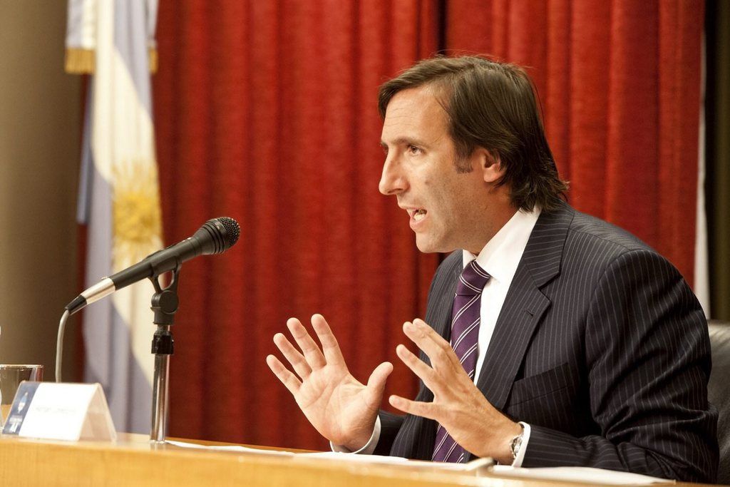 Le ministre de l'Economie argentin Hernan Lorenzino.