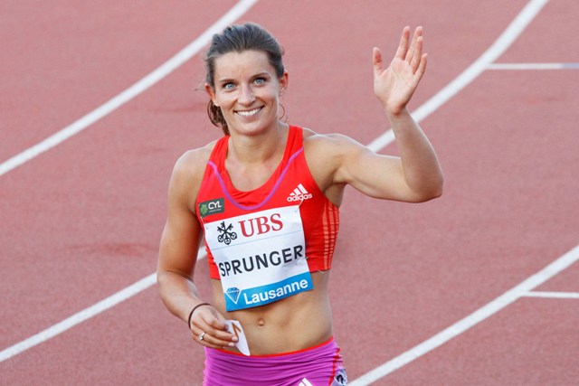 Ellen Sprunger a remporté le Mérite sportif vaudois 2012.