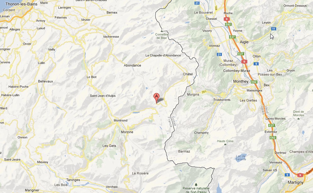 Une Valaisanne de Sion a été perdue par son GPS qui l'a envoyée sur une route qui n'existait pas encore au col de Bassachaux en Haute-Savoie.