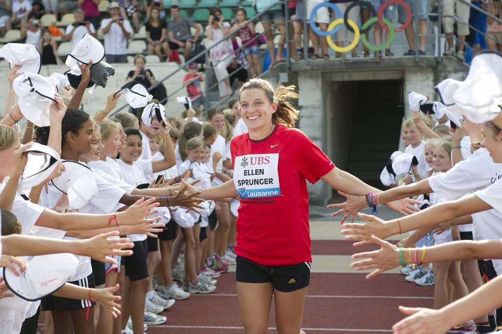 Swiss Athletics a élu la Ginginoise Ellen  Sprunger athlète suisse de l'année 2012.