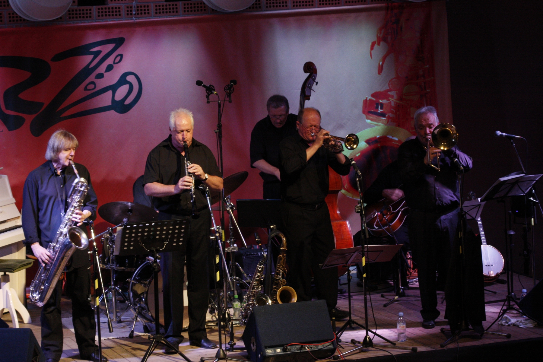 Seven for jazz se produisait pour la première fois au Festival de jazz de Chéserex.