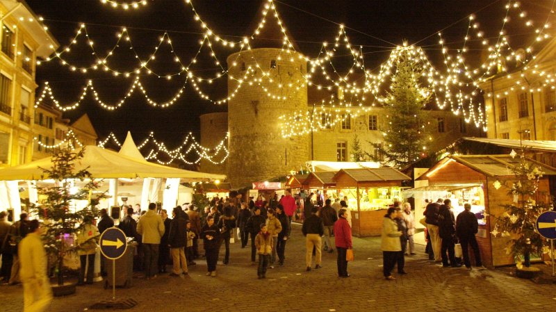 Marché de Noël d’Yverdon-les-Bains