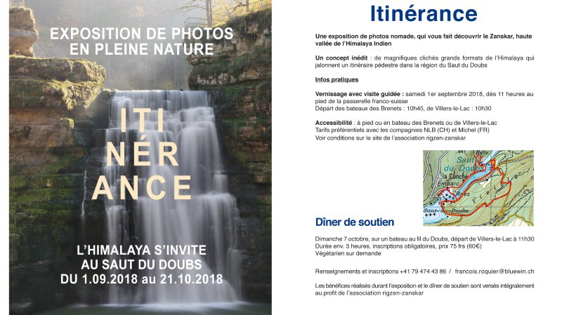 "Itinérance", expo photos en pleine nature