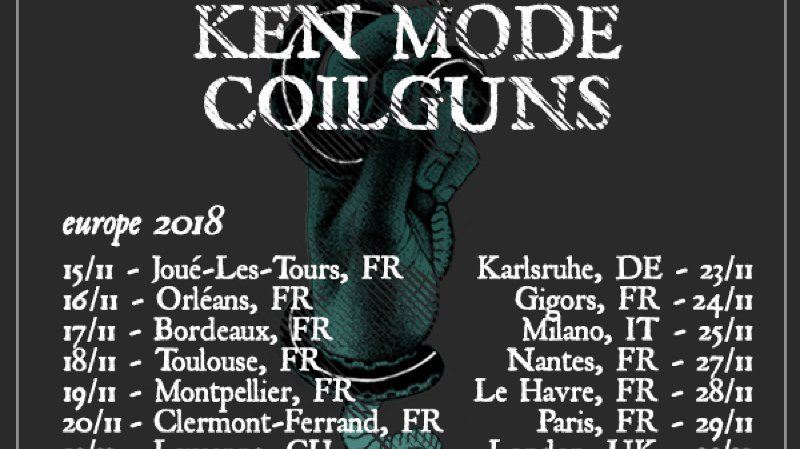 Birds In Row (FR) Ken Mode (CA) + Coilguns (CH)