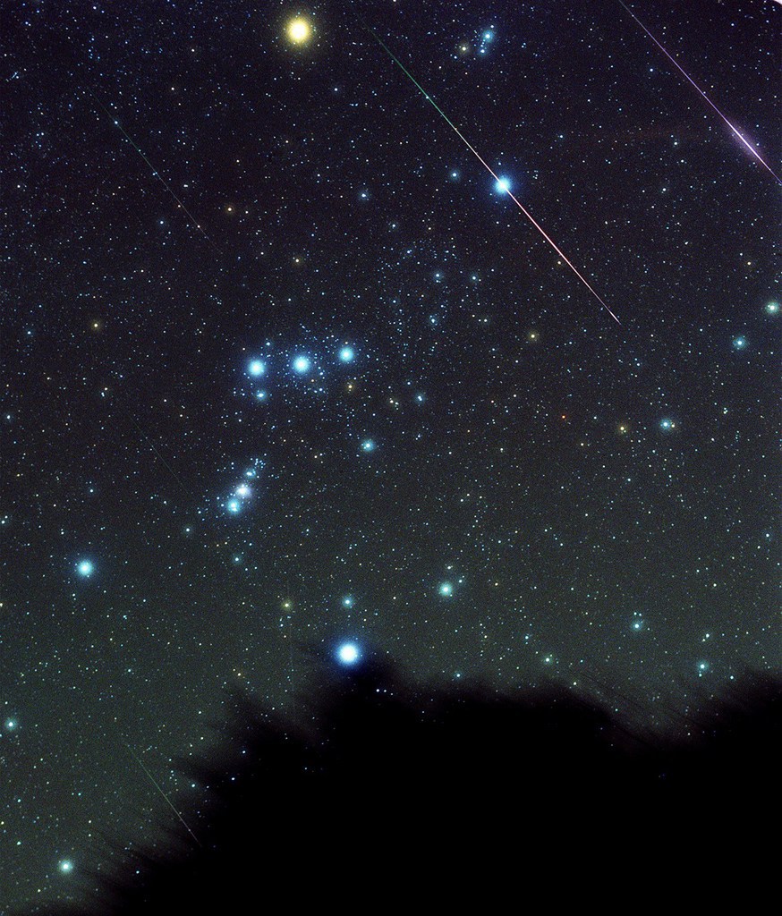 Les Léonides peuvent être observées chaque année en novembre, avec un pic d'activité dans la nuit du 17 au 18 du mois. En 2001, le phénomène avait été photographié à Linville, en Caroline du Nord.