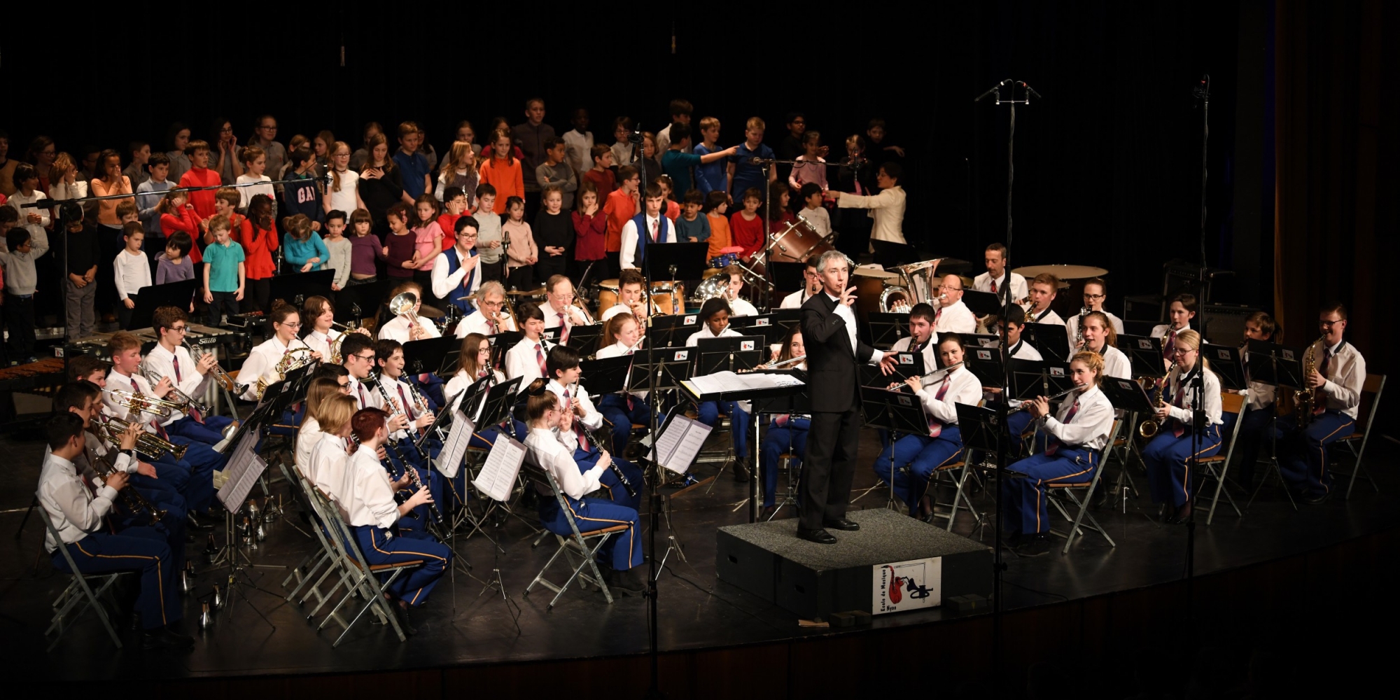 L'Ecole de musique de Nyon, ici lors de son concert de gala en mars 2018.