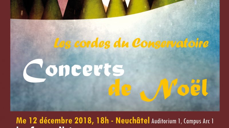 Les cordes du Conservatoire - Concerts de Noël