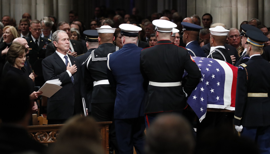 Après les obsèques à Washington, la dépouille de George H.W. Bush sera ramenée dans son Texas d'adoption.