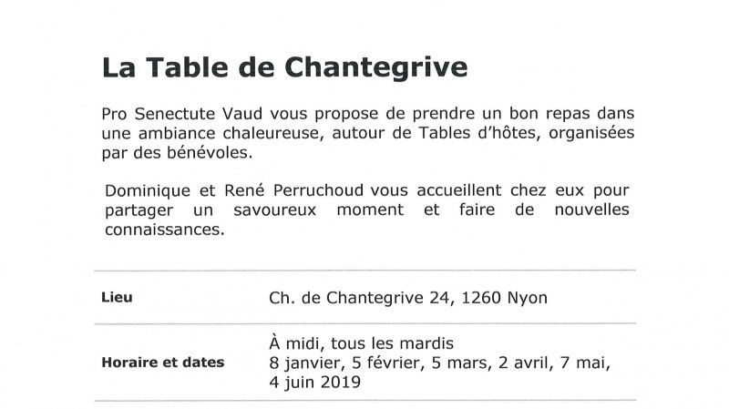 Table d’hôtes "Chantegrive"