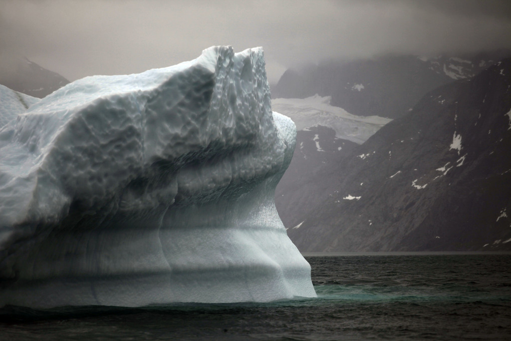 La nouvelle étude montre que la glace du Groenland fond également dans le sud-ouest de l'île et que cette fonte est accélérée par la hausse des températures terrestres. (Archives)