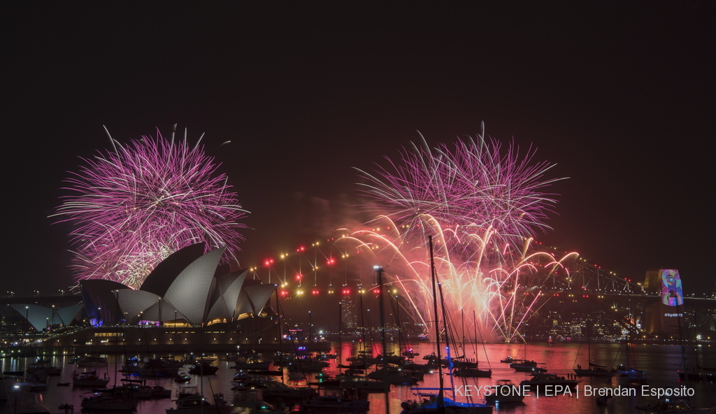 Sydney avait annoncé le plus grand feu d'artifice jamais tiré sur l'emblématique Baie.