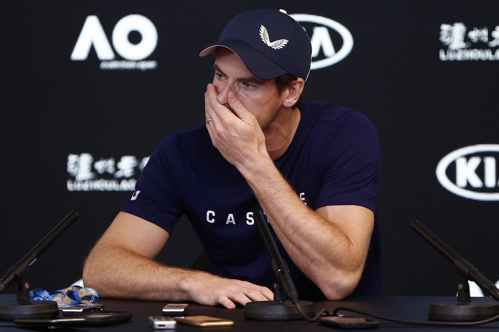 Andy Murray, no 1 mondial 2016,  évolue aujourd'hui à la 230e place.