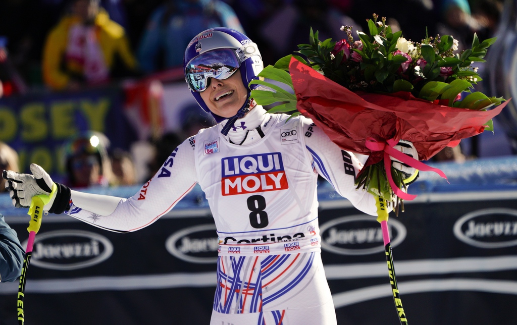 Légende du ski féminin, Lindsey Vonn a été ovationnée dans l'aire d'arrivée. On a peut-être assisté à ses adieux.
