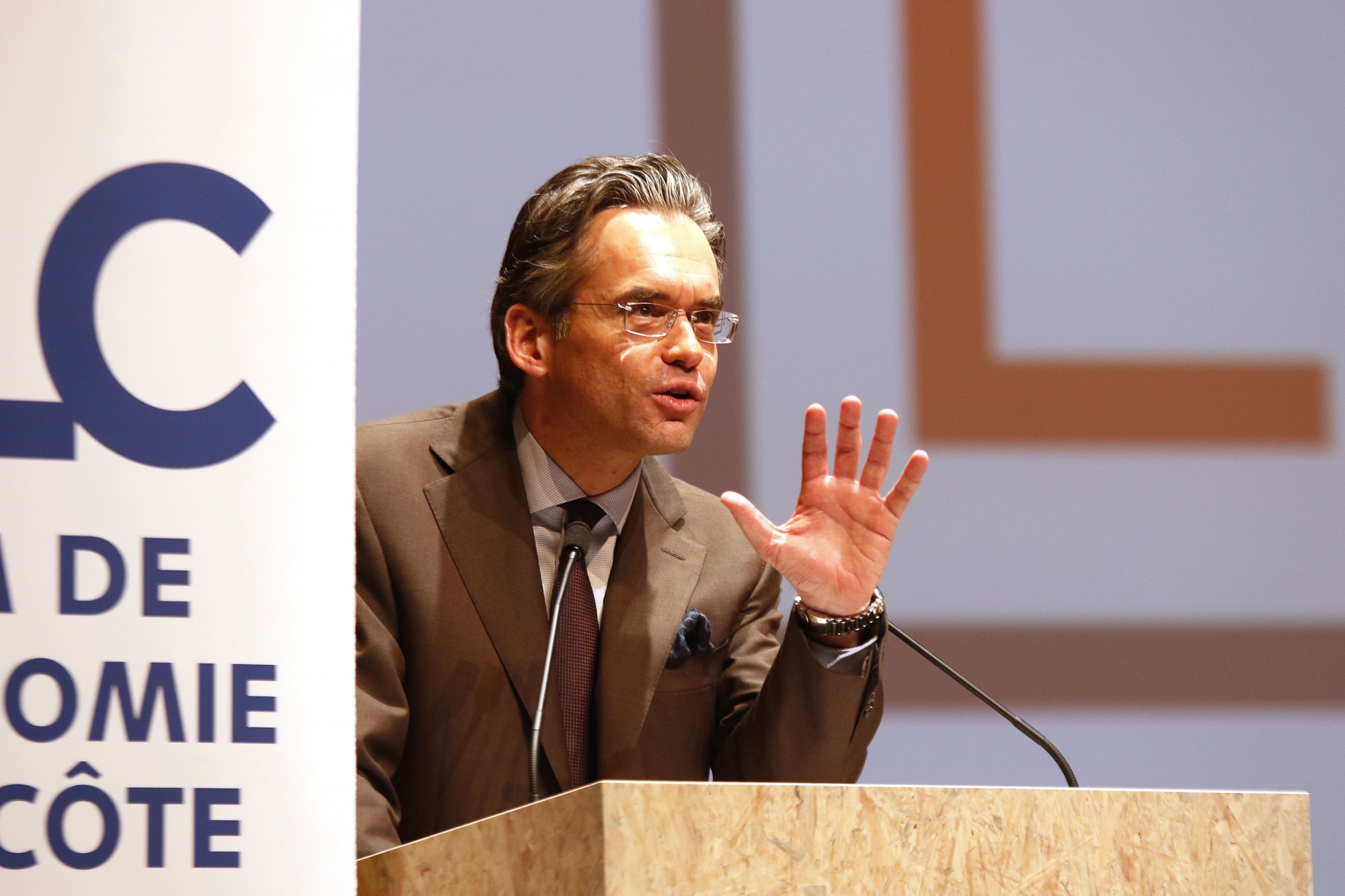 Olivier Feller, le président du Forum de l'économie de La Côte.