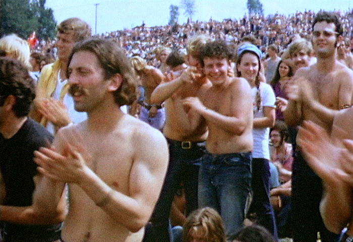 Le festival de Woodstock avait été en août 1969 un moment culte de la culture hippie.