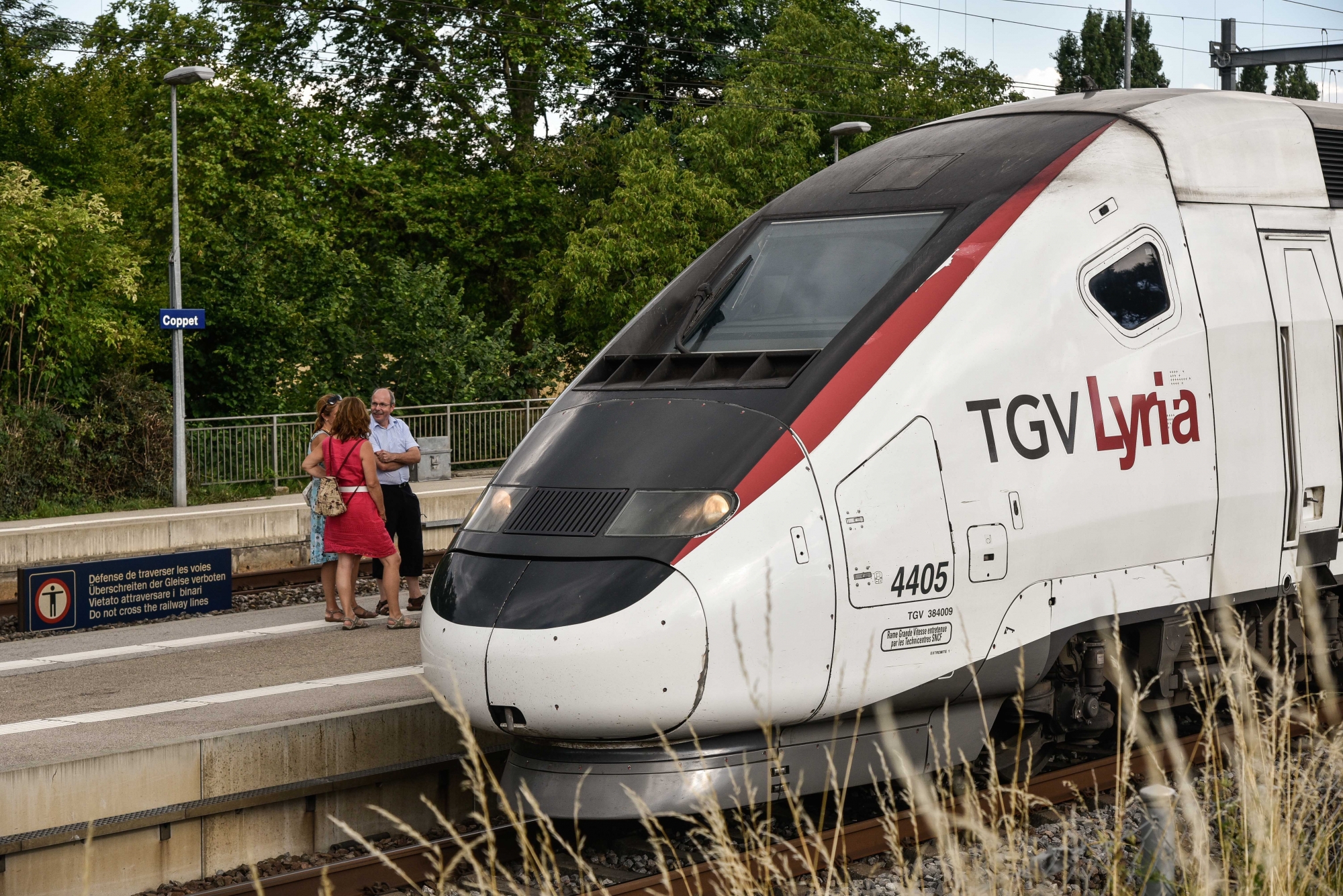 La liaison TGV entre Paris et Lausanne est au coeur des débats.