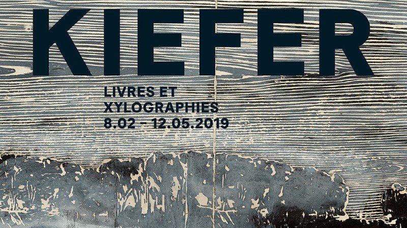Visite expo Anselm Kiefer | Livres et xylographies