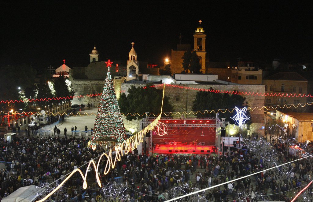 Bethleem a passé pour la première fois Noël en tant que site classé à l'UNESCO.