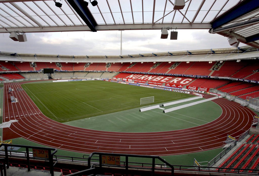 Le stade de Nuremberg avait reçu 5 matchs de la Coupe du monde de football 2006 disputée en Allemagne.