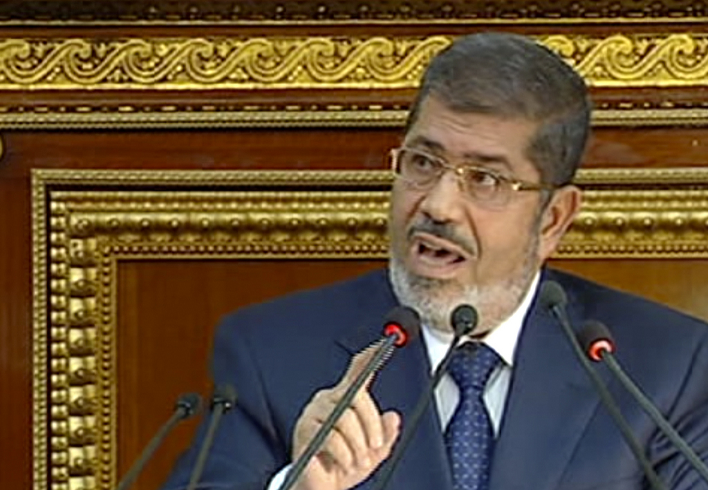 Le président égyptien Mohamed Morsi soutient l'idée du peuple syrien de faire juger Bachar al-Assad pour crimes de guerre.