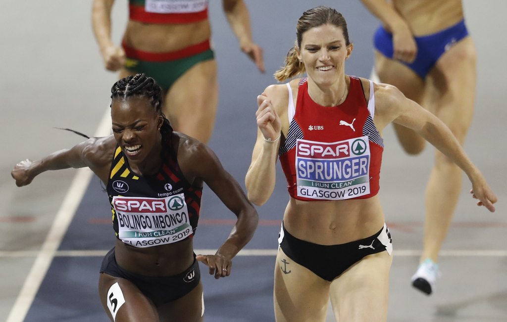 La championne d'Europe 2018 du 400m haies a dû s'arracher pour devancer Cynthia Bolingo Mbongo.