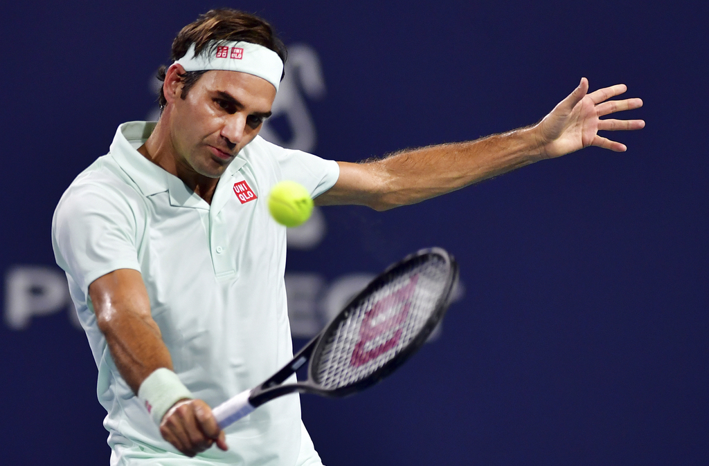 Federer a remporté les huit premiers jeux de la partie.
