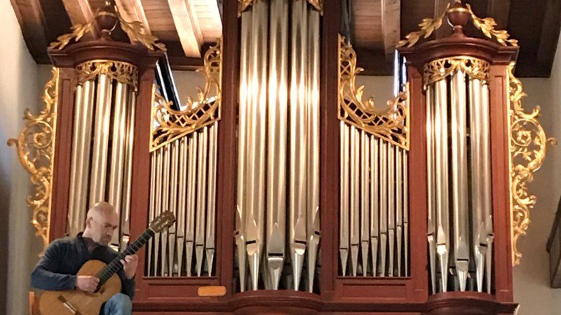 Guitare et orgue au temple d'Aubonne