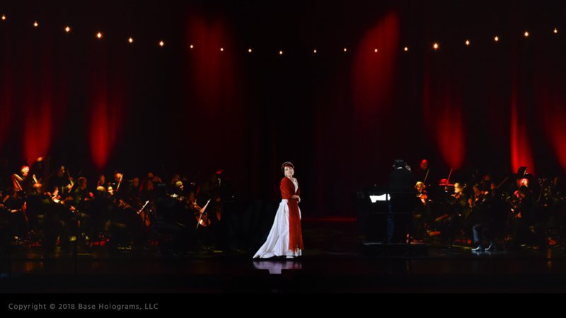 Maria Callas - Concert hologramme
