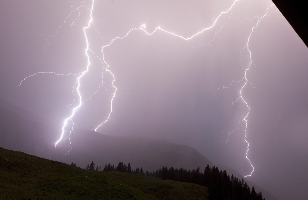 L'Oberland bernois a été traversé mardi soir par un front orageux particulièrement actif. (illustration)