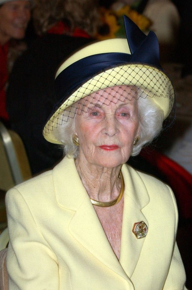 La princesse Lilian de Suède, âgée de 97 ans. 