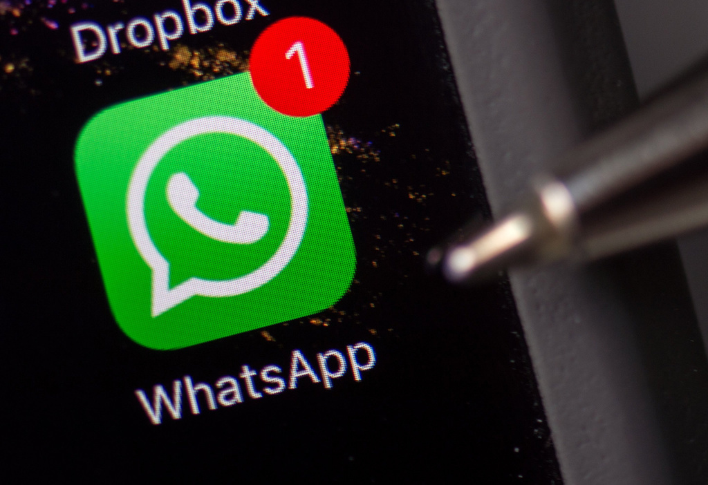 La fonctionnalité testée par WhatsApp permet d'envoyer des messages éphémères. (Illustration)