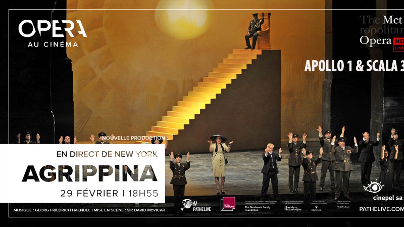 Opéra au cinéma : Agrippina : de Haendel