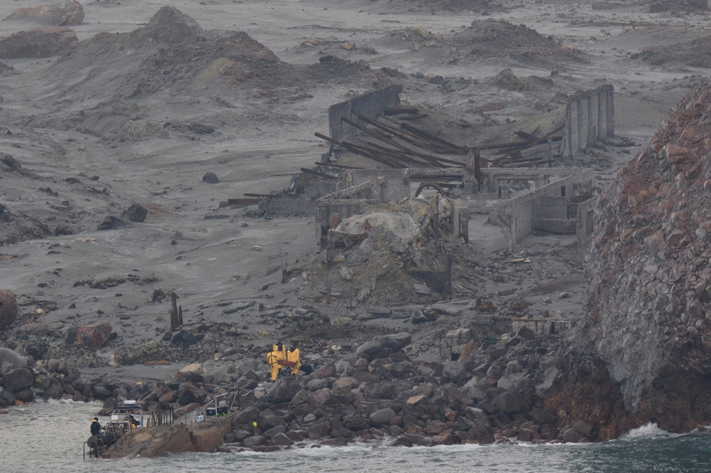 Au moment de l’éruption, 47 personnes se trouvaient sur l’île.