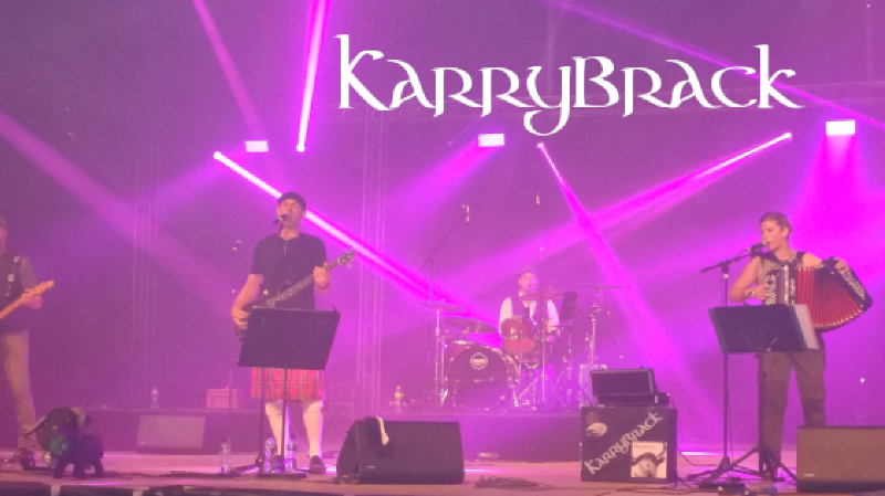 Rock/folk irlandais avec KarryBrack