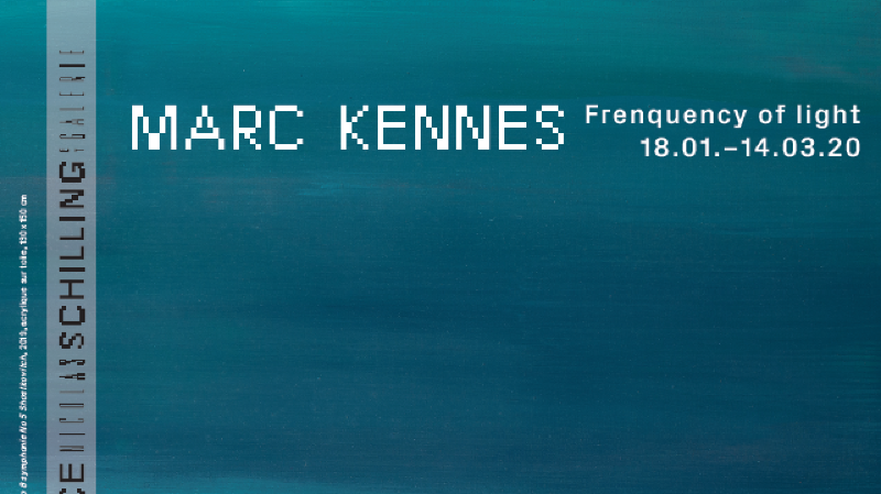 Exposition Marc Kennes "Frequency of light"