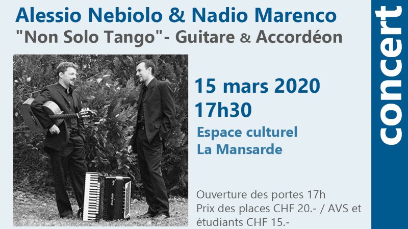 Alessio Nebiolo & Nadio Marenco "Non solo Tango"