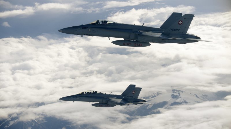 Les nouveaux jets doivent remplacer la flotte vieillissante des F/A-18. (Illustration)