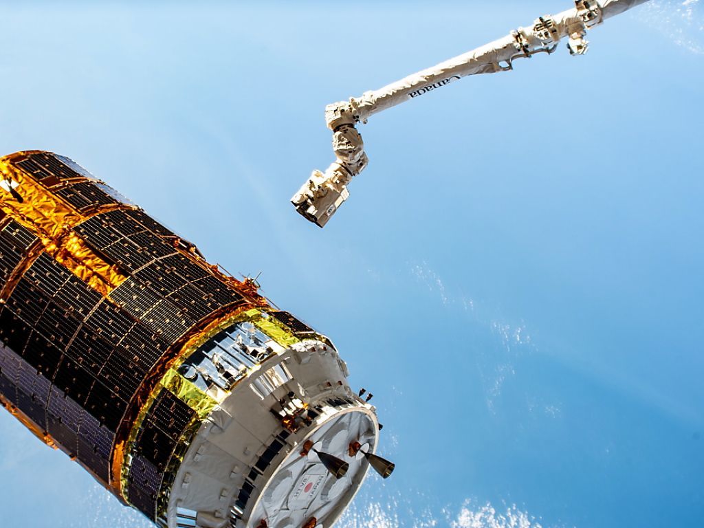 Les morceaux en orbite dans l'espace représentent un danger pour la Station spatiale internationale (Photo prétexte).